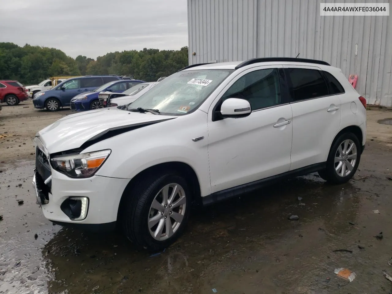 2015 Mitsubishi Outlander Sport Se VIN: 4A4AR4AWXFE036044 Lot: 70775344