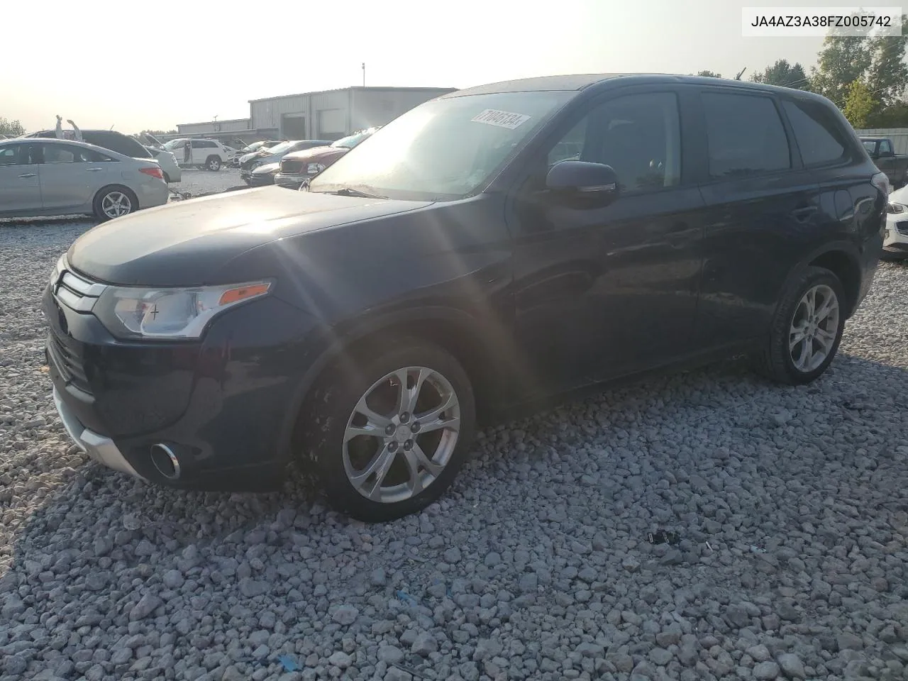 2015 Mitsubishi Outlander Se VIN: JA4AZ3A38FZ005742 Lot: 71046134