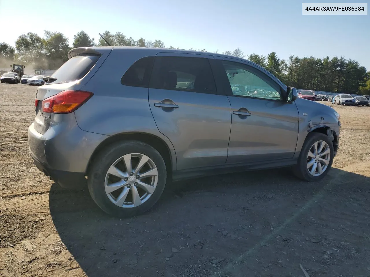 2015 Mitsubishi Outlander Sport Es VIN: 4A4AR3AW9FE036384 Lot: 71092704