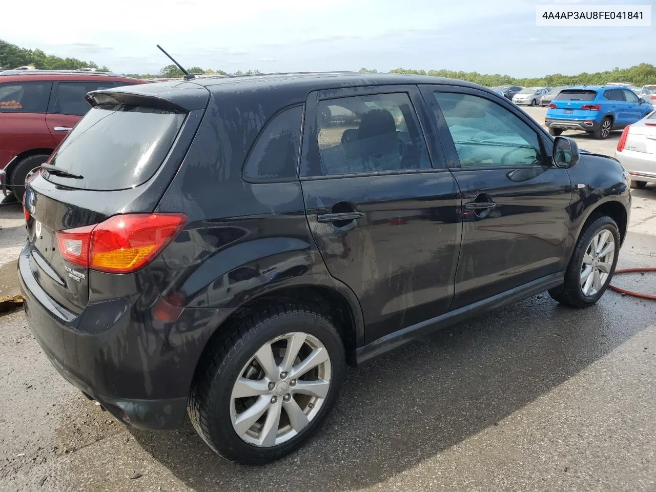 2015 Mitsubishi Outlander Sport Es VIN: 4A4AP3AU8FE041841 Lot: 71127144