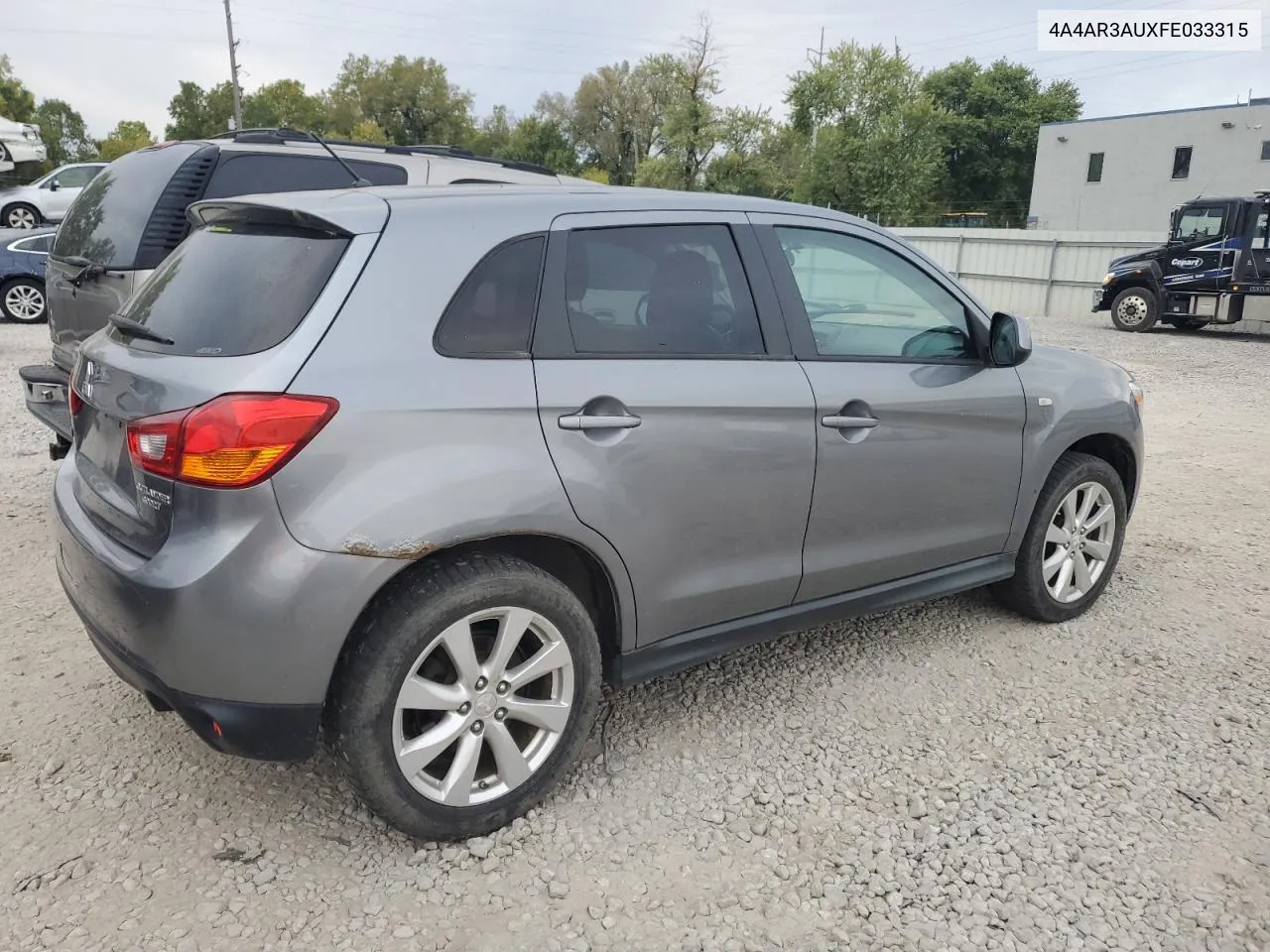 2015 Mitsubishi Outlander Sport Es VIN: 4A4AR3AUXFE033315 Lot: 71221954