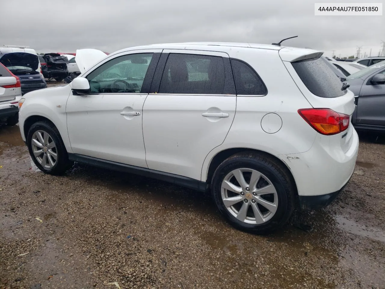 2015 Mitsubishi Outlander Sport Se VIN: 4A4AP4AU7FE051850 Lot: 71241994