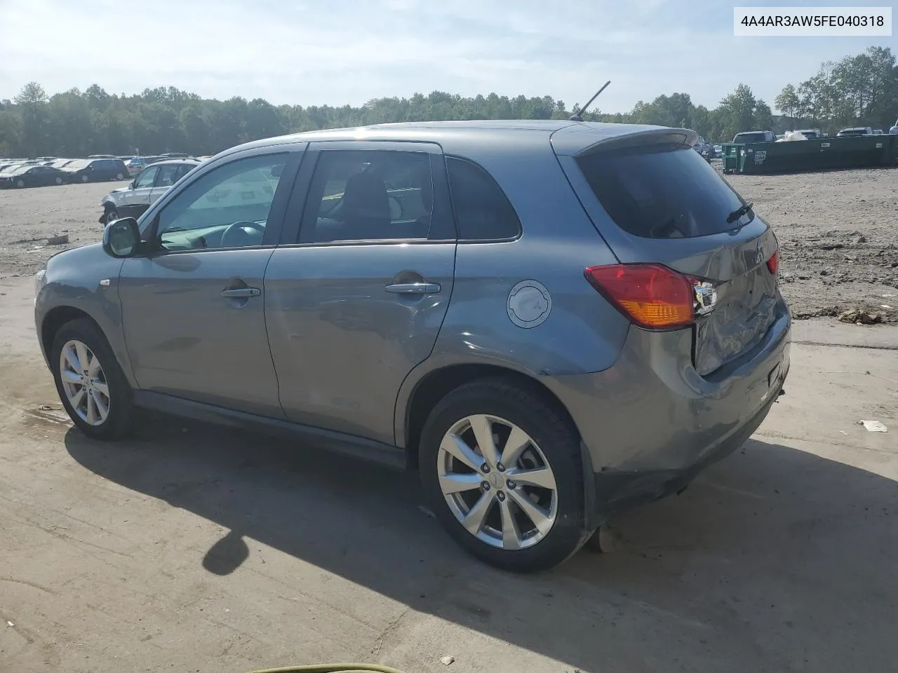 2015 Mitsubishi Outlander Sport Es VIN: 4A4AR3AW5FE040318 Lot: 71251124