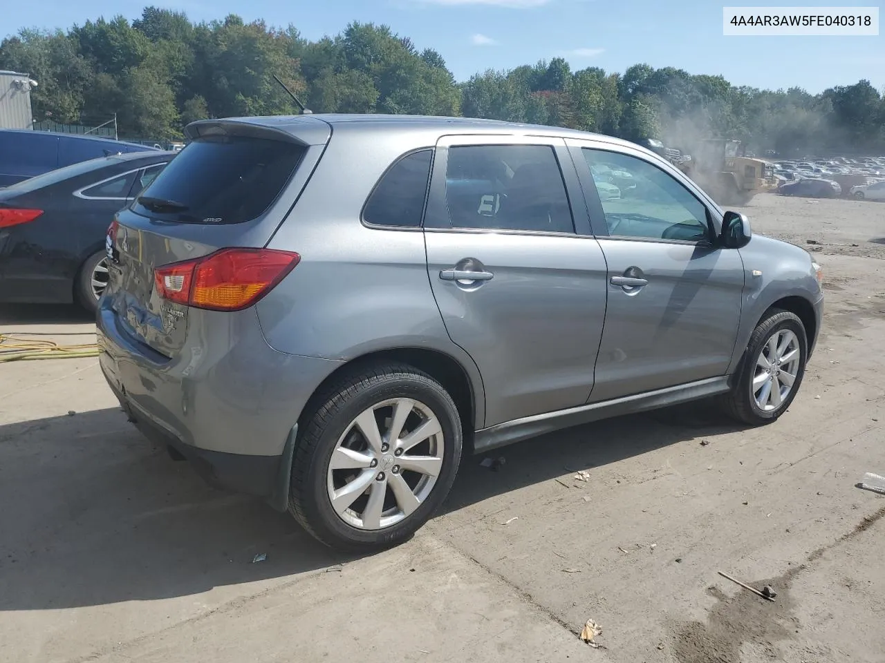 2015 Mitsubishi Outlander Sport Es VIN: 4A4AR3AW5FE040318 Lot: 71251124