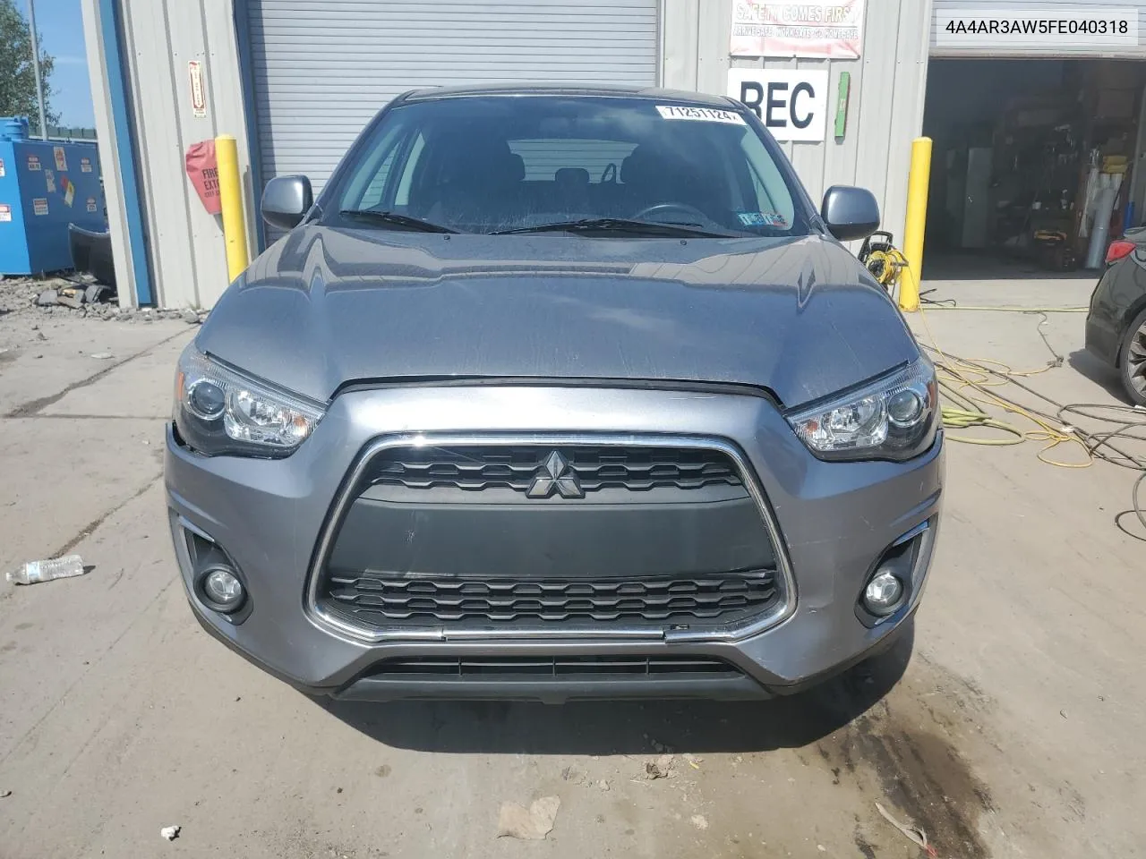 2015 Mitsubishi Outlander Sport Es VIN: 4A4AR3AW5FE040318 Lot: 71251124