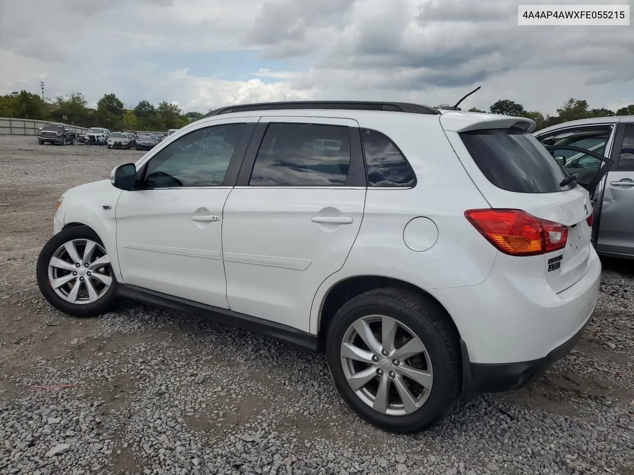 2015 Mitsubishi Outlander Sport Se VIN: 4A4AP4AWXFE055215 Lot: 71359134