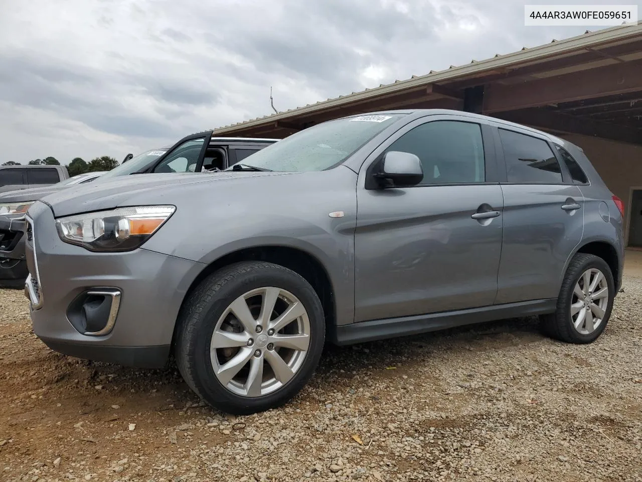 2015 Mitsubishi Outlander Sport Es VIN: 4A4AR3AW0FE059651 Lot: 71369914