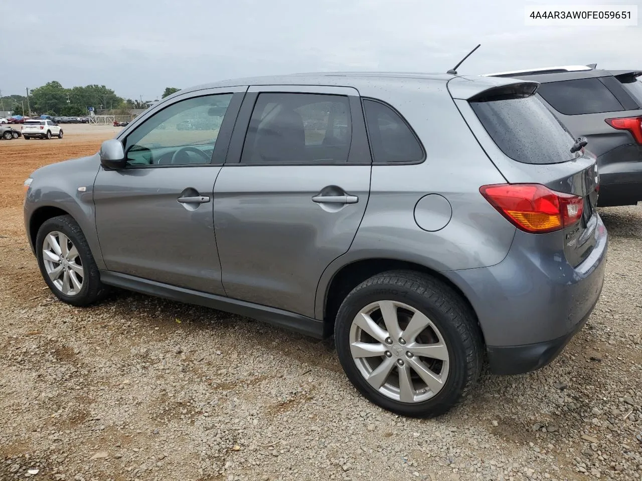 2015 Mitsubishi Outlander Sport Es VIN: 4A4AR3AW0FE059651 Lot: 71369914