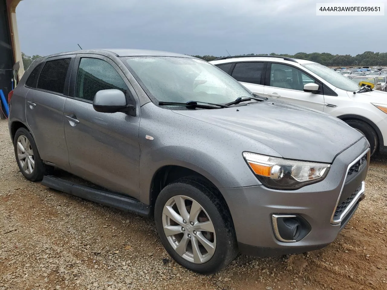 2015 Mitsubishi Outlander Sport Es VIN: 4A4AR3AW0FE059651 Lot: 71369914