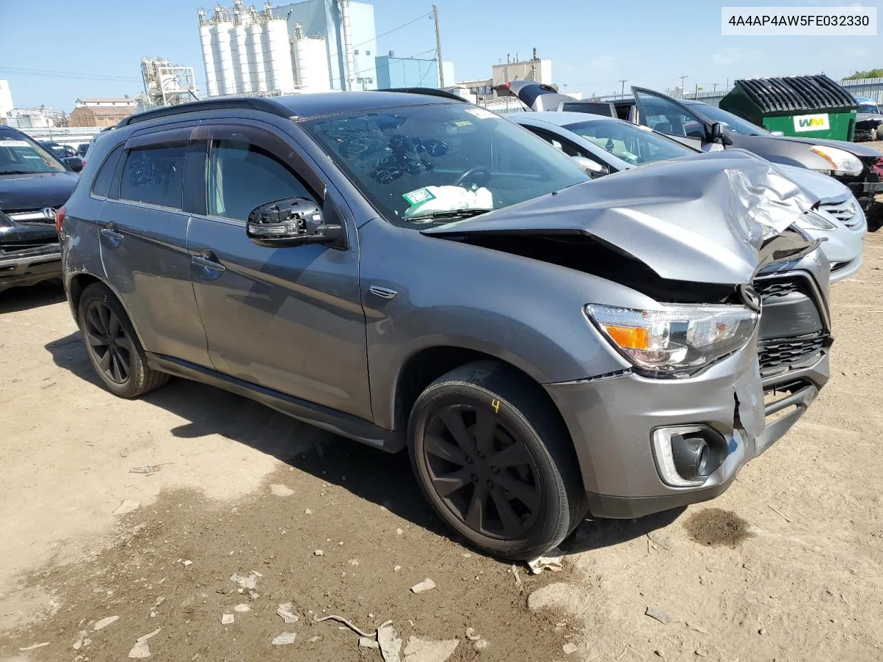 2015 Mitsubishi Outlander Sport Se VIN: 4A4AP4AW5FE032330 Lot: 71565354