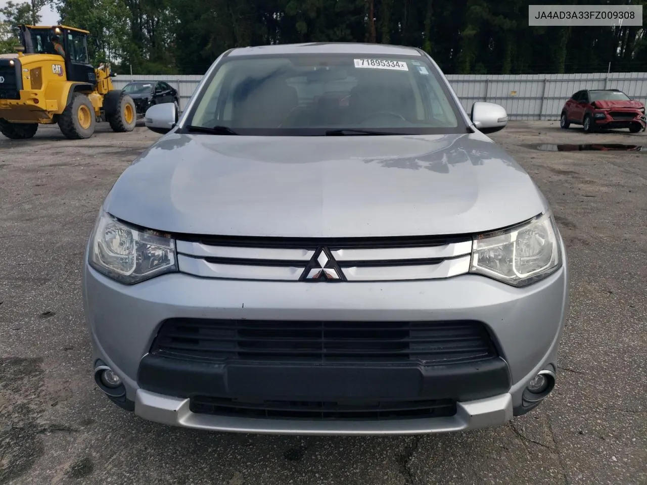 2015 Mitsubishi Outlander Se VIN: JA4AD3A33FZ009308 Lot: 71895334