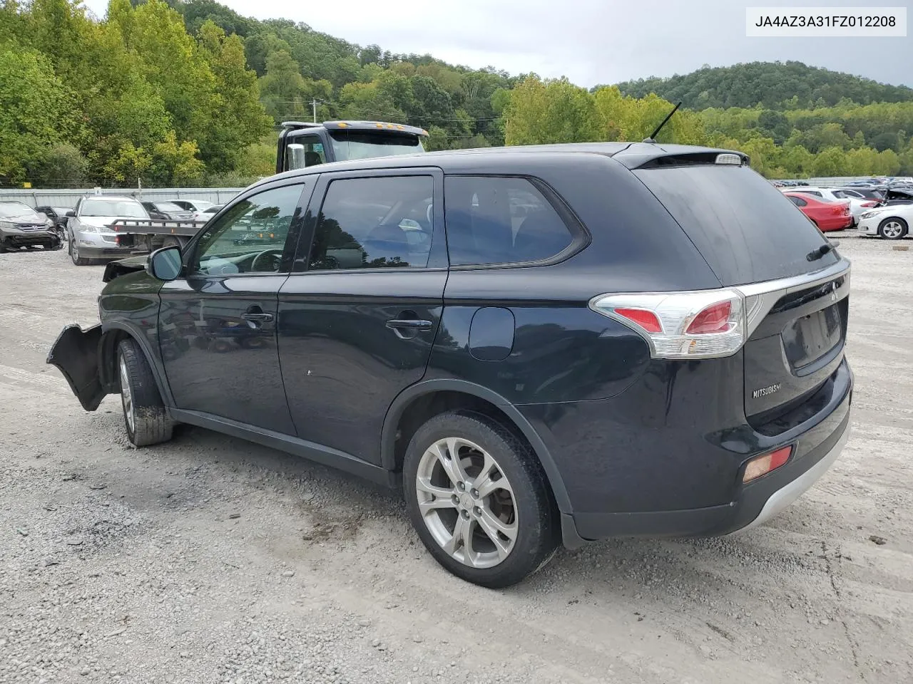 2015 Mitsubishi Outlander Se VIN: JA4AZ3A31FZ012208 Lot: 72025364