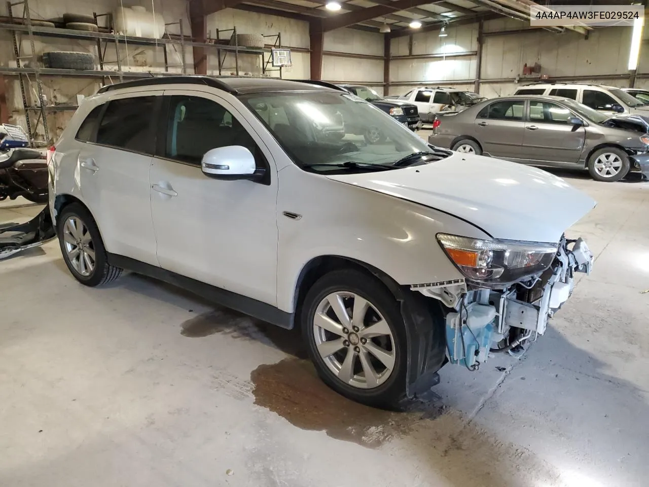 2015 Mitsubishi Outlander Sport Se VIN: 4A4AP4AW3FE029524 Lot: 72056614