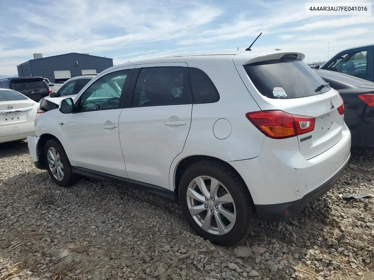 2015 Mitsubishi Outlander Sport Es VIN: 4A4AR3AU7FE041016 Lot: 72206724