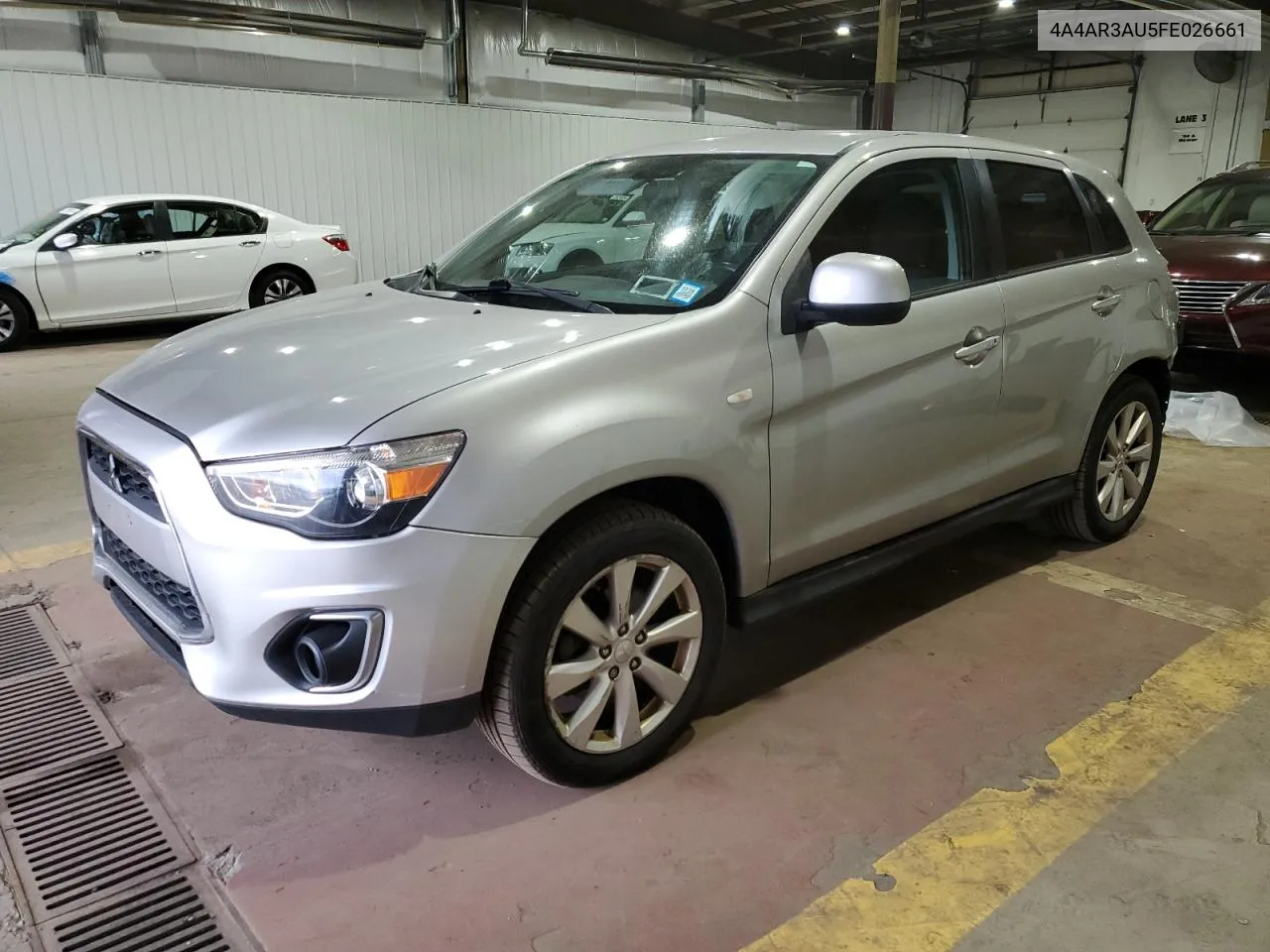 2015 Mitsubishi Outlander Sport Es VIN: 4A4AR3AU5FE026661 Lot: 72224624