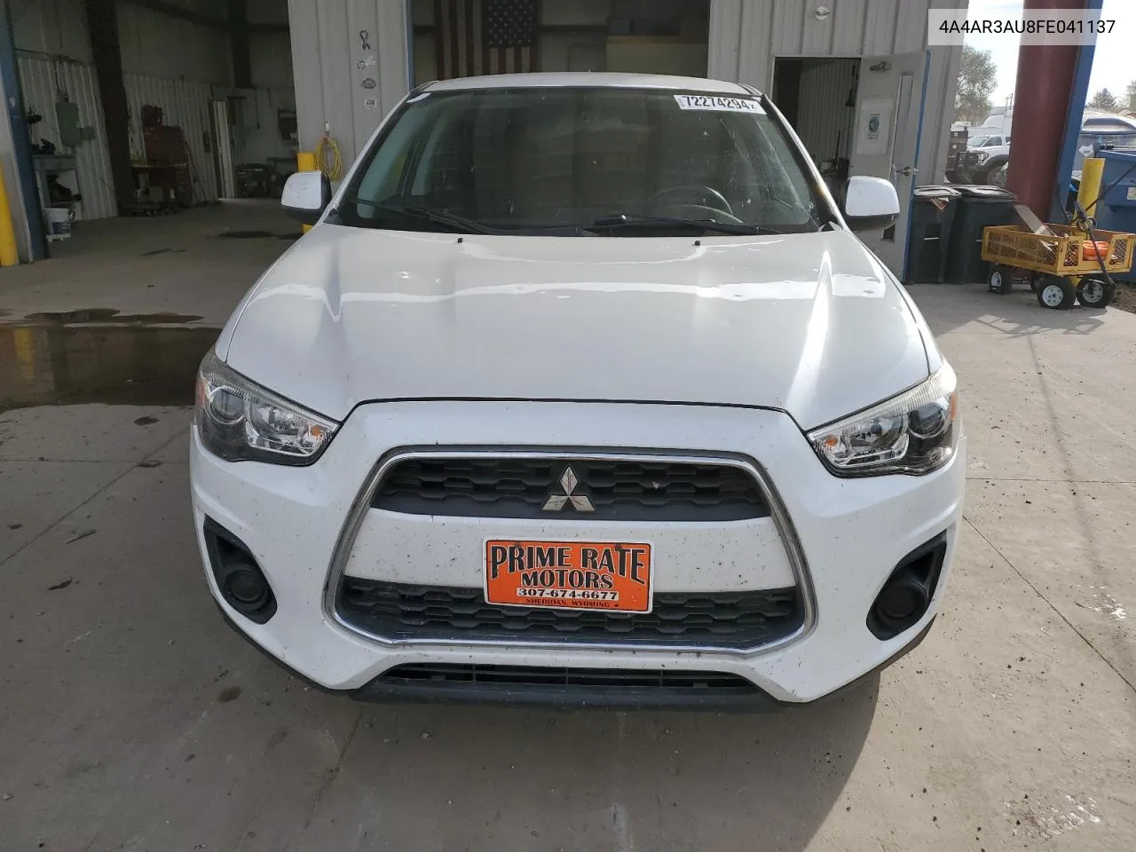 4A4AR3AU8FE041137 2015 Mitsubishi Outlander Sport Es