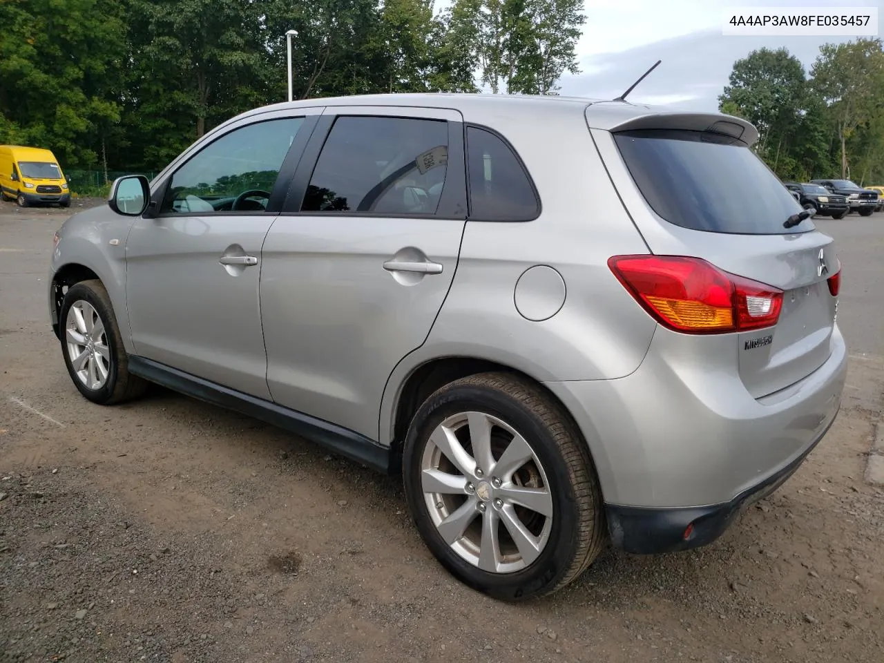 2015 Mitsubishi Outlander Sport Es VIN: 4A4AP3AW8FE035457 Lot: 72455024