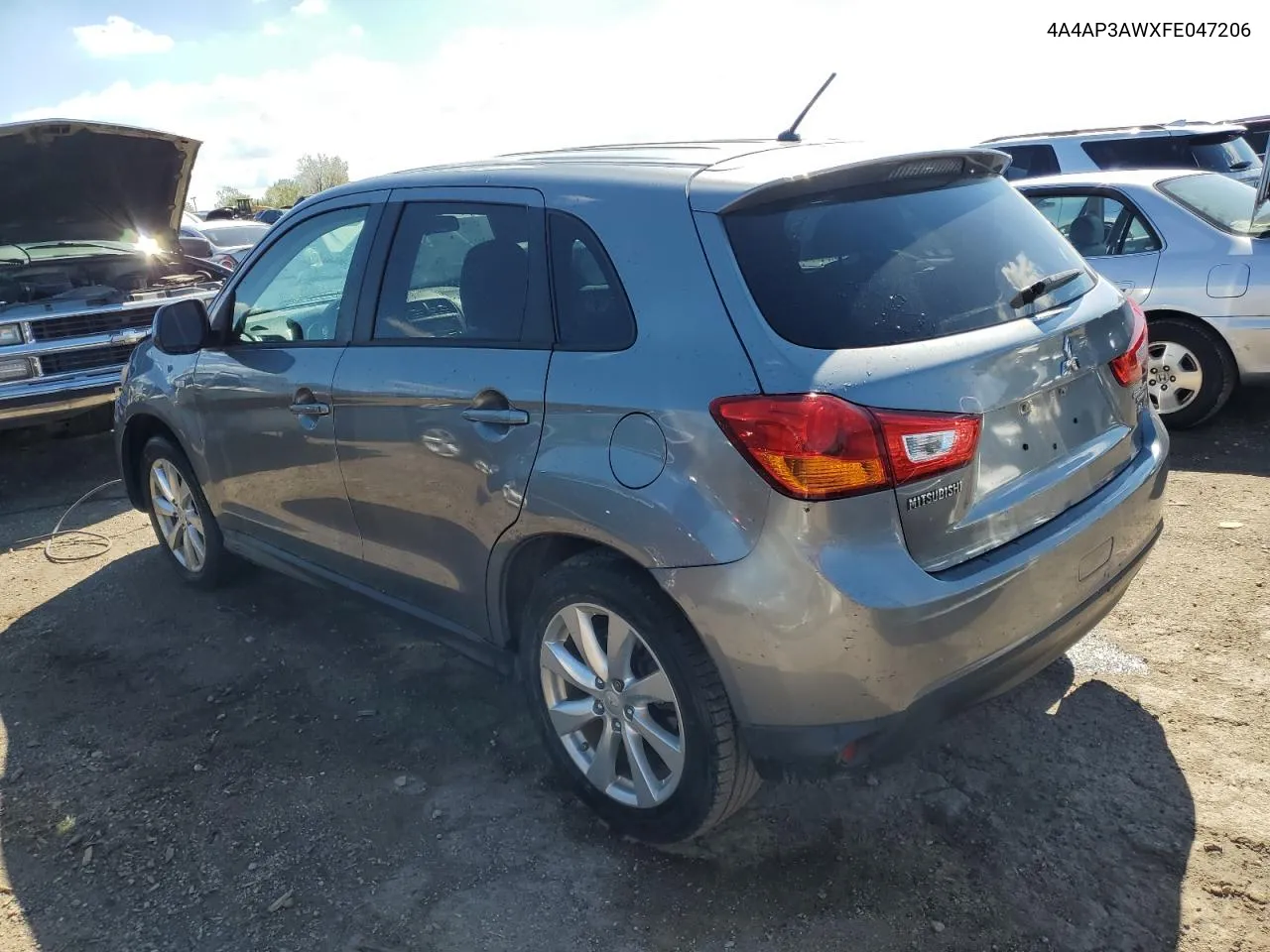 2015 Mitsubishi Outlander Sport Es VIN: 4A4AP3AWXFE047206 Lot: 72571314