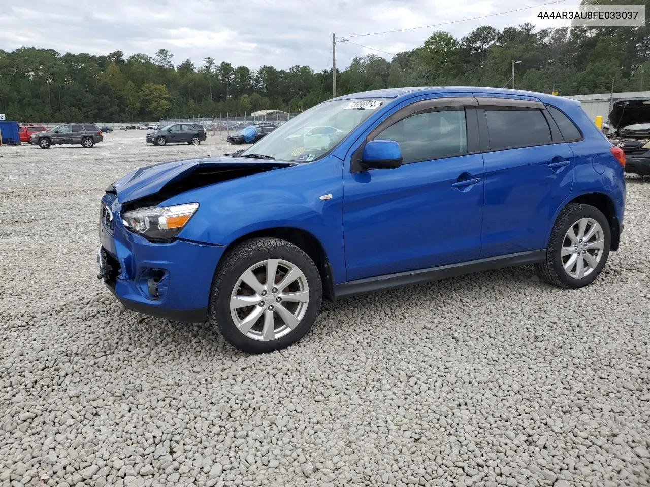 2015 Mitsubishi Outlander Sport Es VIN: 4A4AR3AU8FE033037 Lot: 73356954