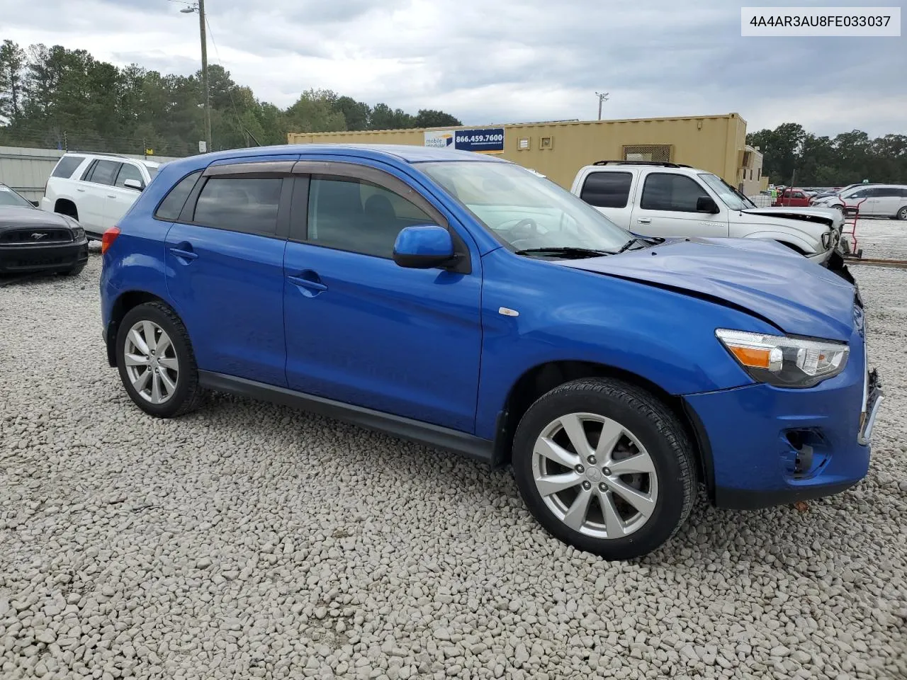 2015 Mitsubishi Outlander Sport Es VIN: 4A4AR3AU8FE033037 Lot: 73356954