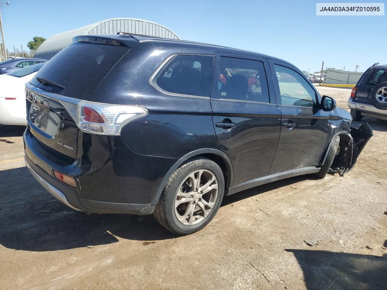 2015 Mitsubishi Outlander Se VIN: JA4AD3A34FZ010595 Lot: 73408484