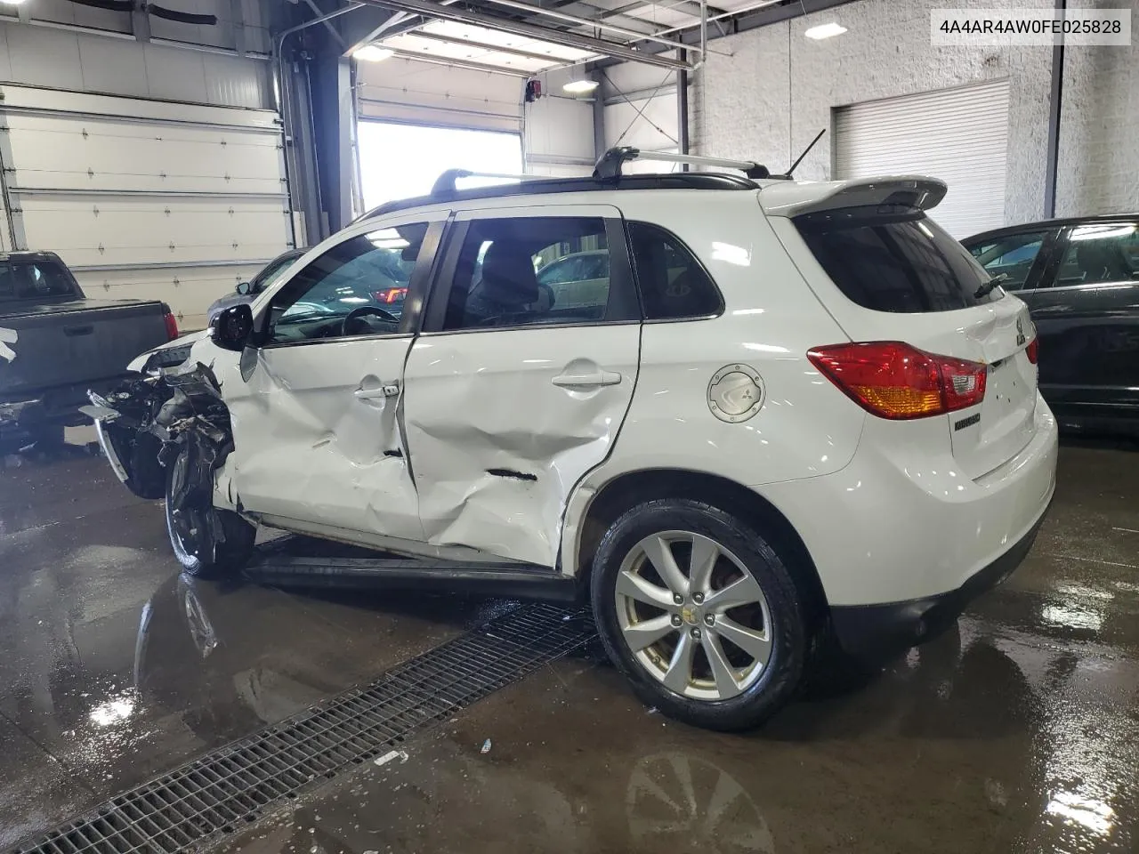 4A4AR4AW0FE025828 2015 Mitsubishi Outlander Sport Se