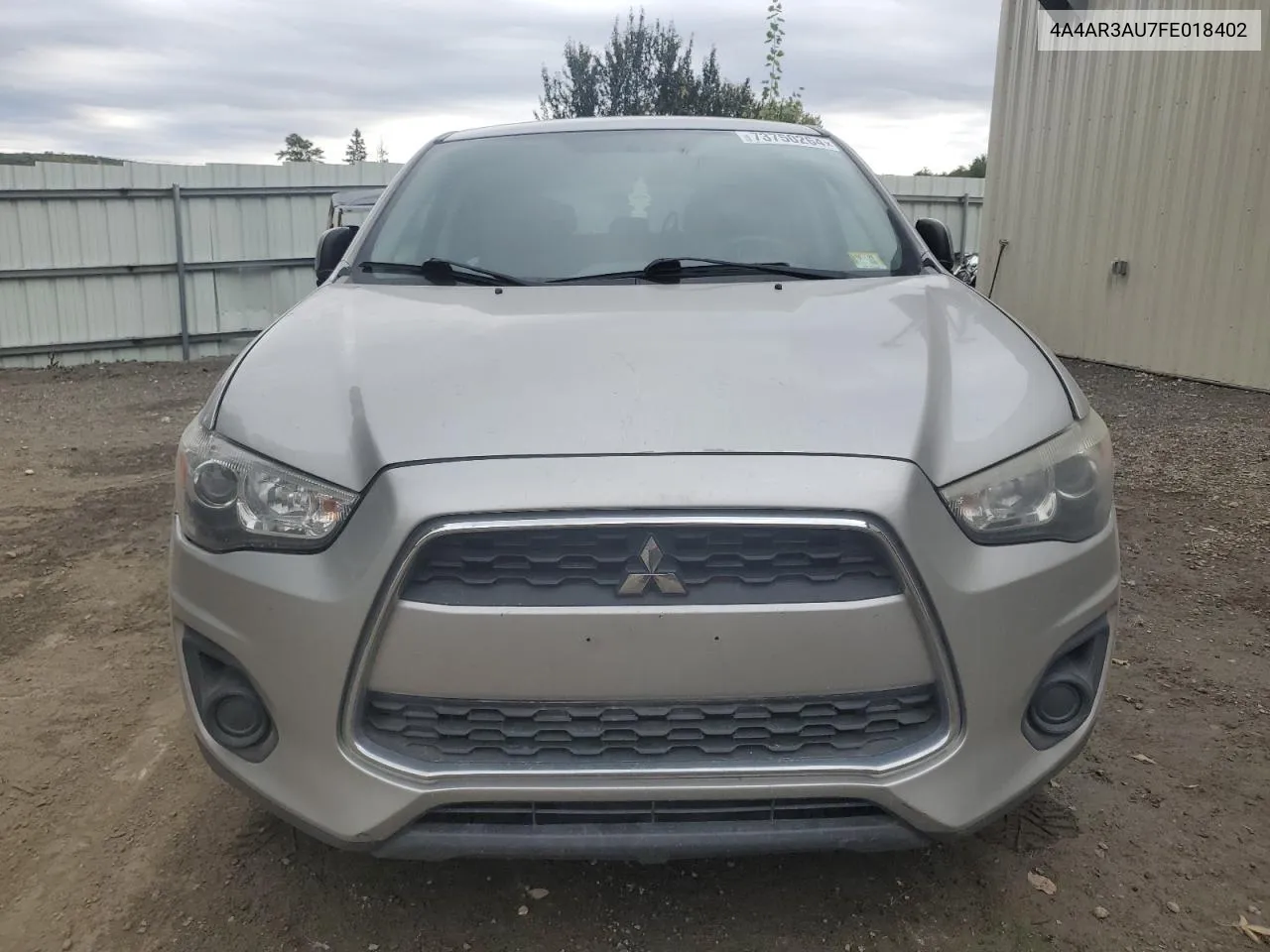 2015 Mitsubishi Outlander Sport Es VIN: 4A4AR3AU7FE018402 Lot: 73750264