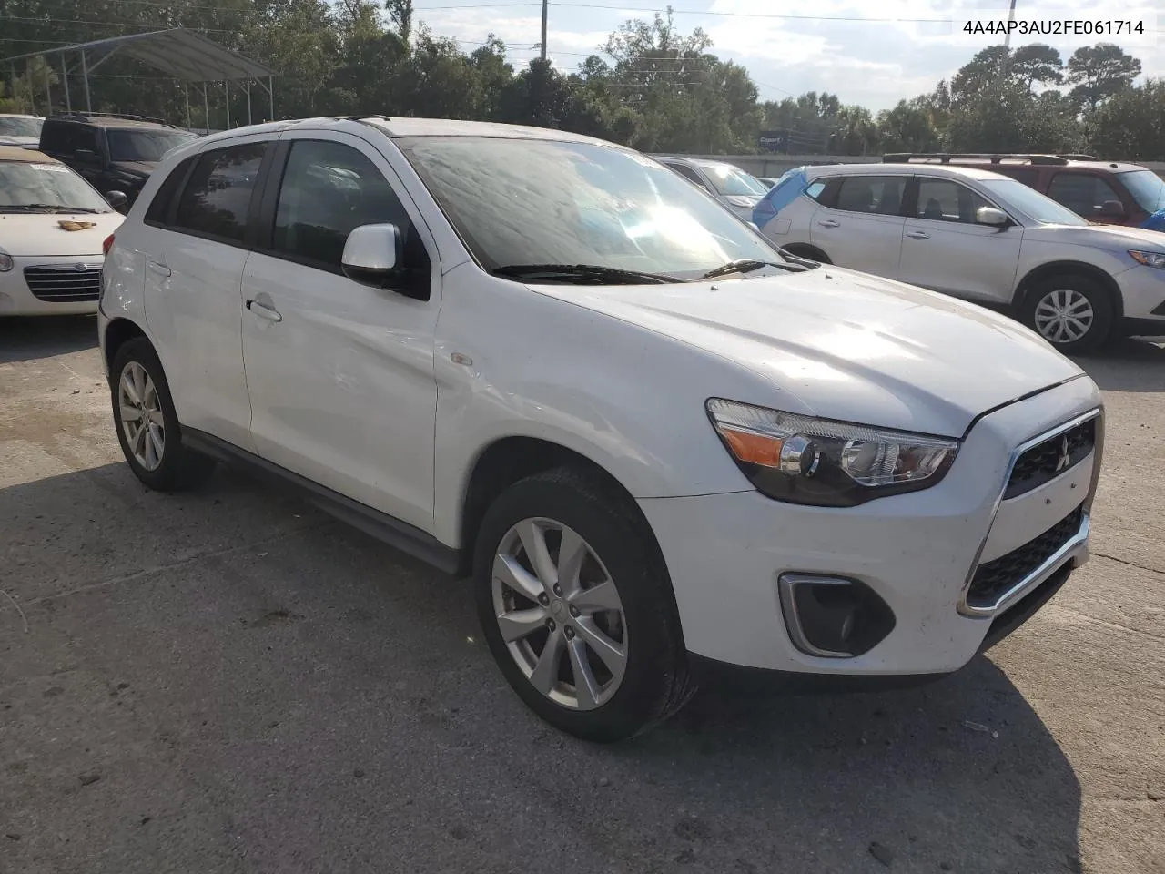 2015 Mitsubishi Outlander Sport Es VIN: 4A4AP3AU2FE061714 Lot: 73888874