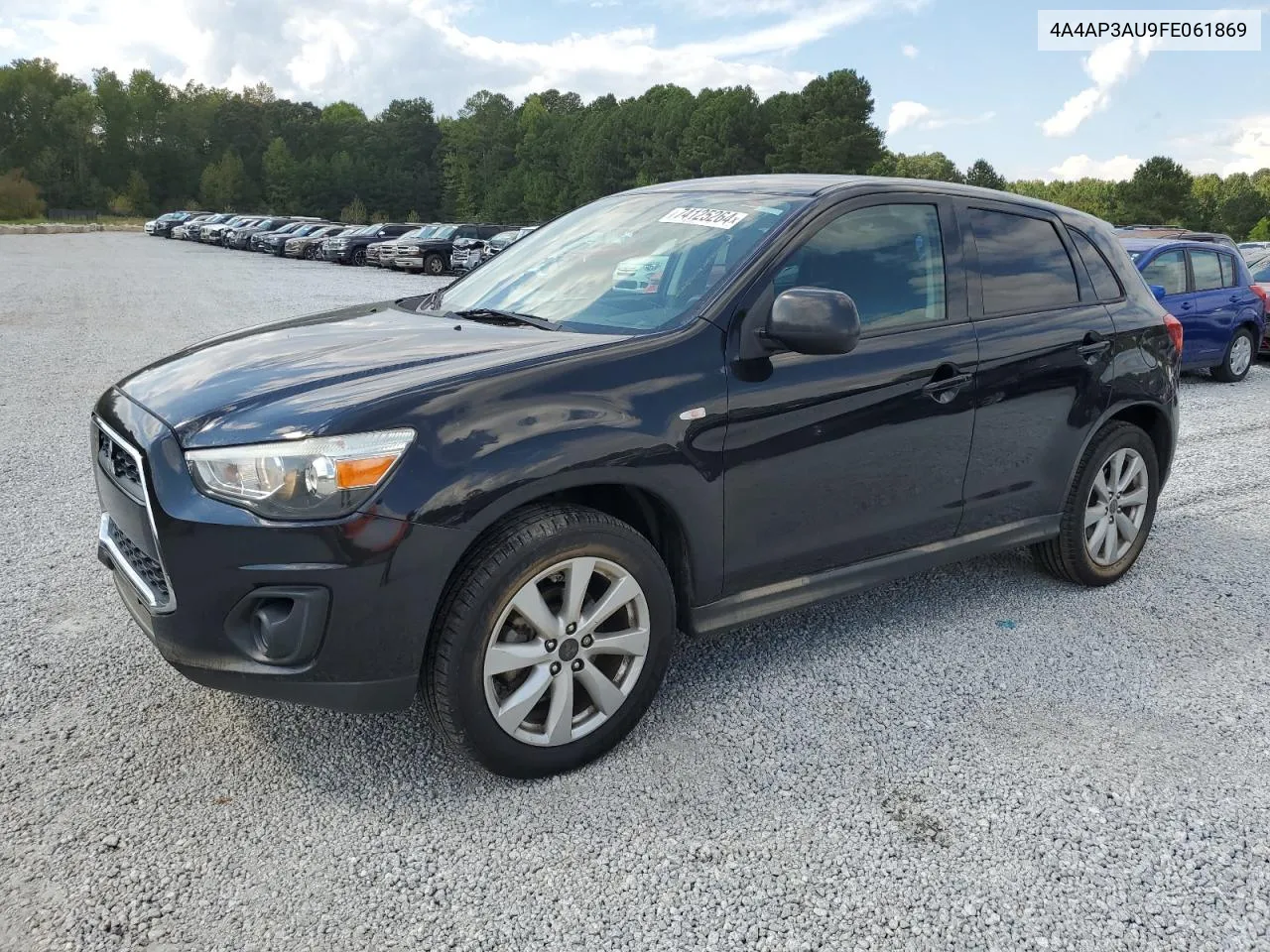 2015 Mitsubishi Outlander Sport Es VIN: 4A4AP3AU9FE061869 Lot: 74125264