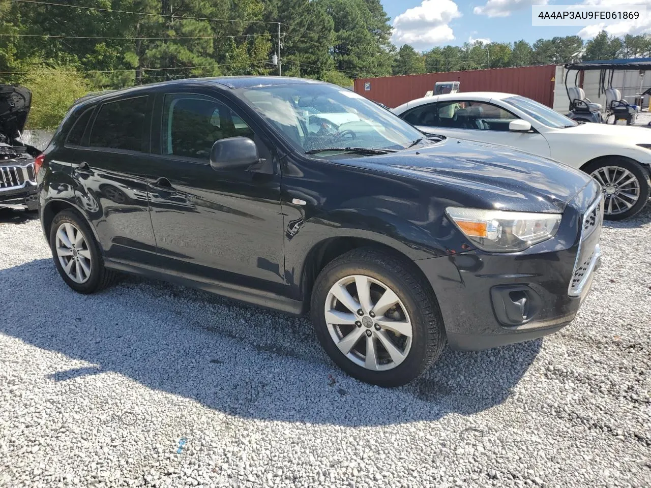 2015 Mitsubishi Outlander Sport Es VIN: 4A4AP3AU9FE061869 Lot: 74125264