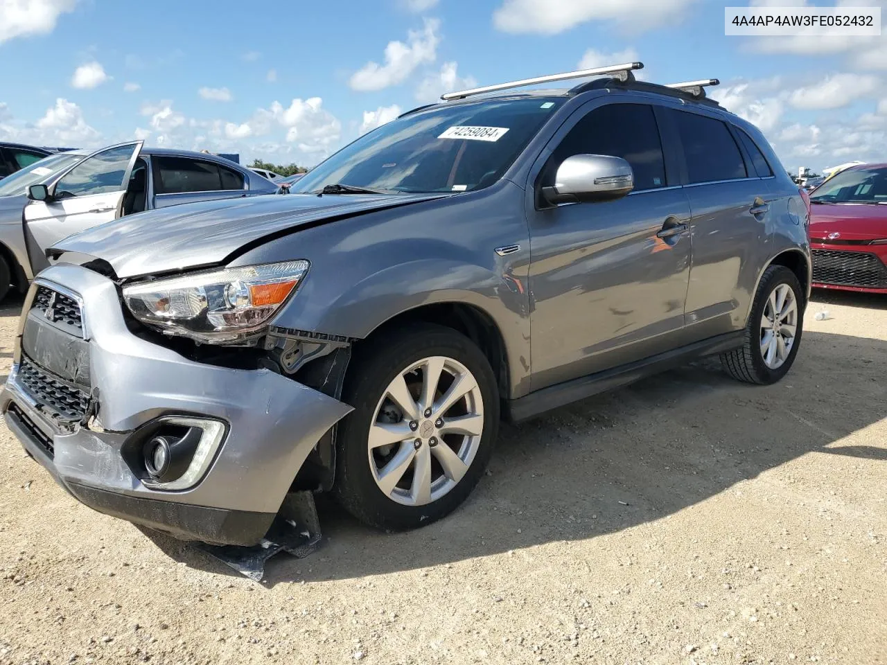 2015 Mitsubishi Outlander Sport Se VIN: 4A4AP4AW3FE052432 Lot: 74259084