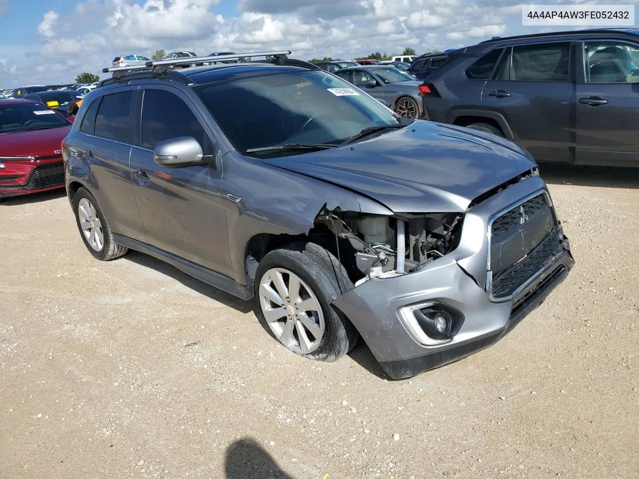 2015 Mitsubishi Outlander Sport Se VIN: 4A4AP4AW3FE052432 Lot: 74259084