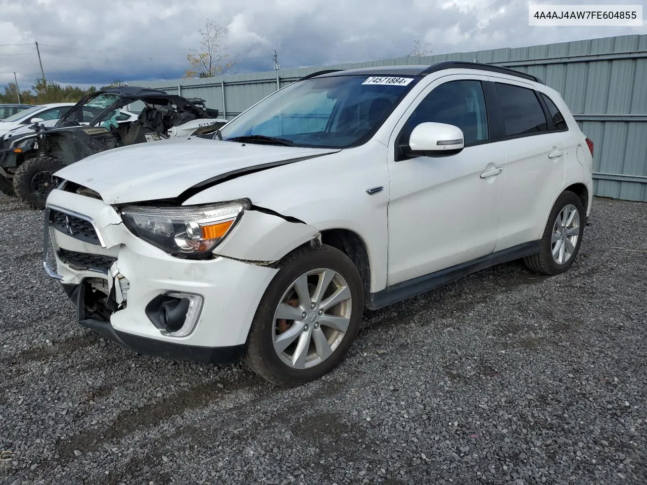 2015 Mitsubishi Rvr Gt VIN: 4A4AJ4AW7FE604855 Lot: 74571884