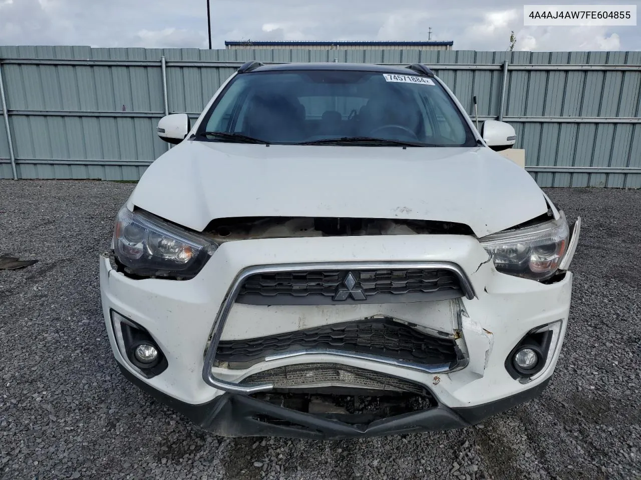 4A4AJ4AW7FE604855 2015 Mitsubishi Rvr Gt