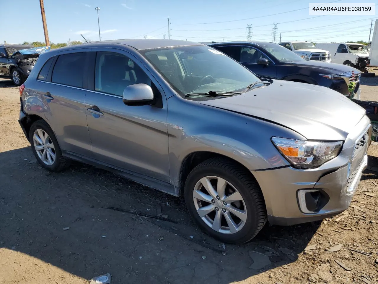 2015 Mitsubishi Outlander Sport Se VIN: 4A4AR4AU6FE038159 Lot: 75026774