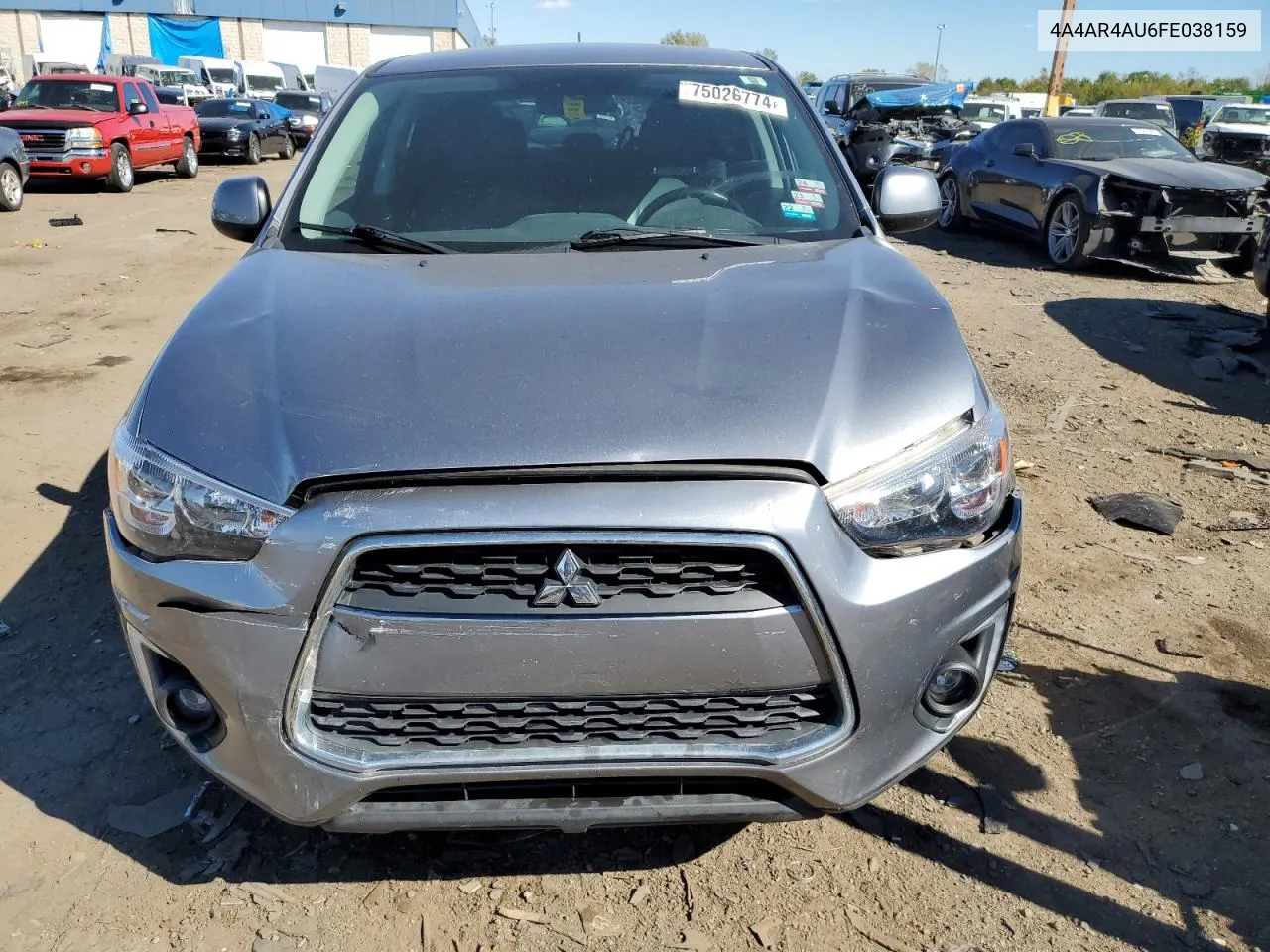 2015 Mitsubishi Outlander Sport Se VIN: 4A4AR4AU6FE038159 Lot: 75026774