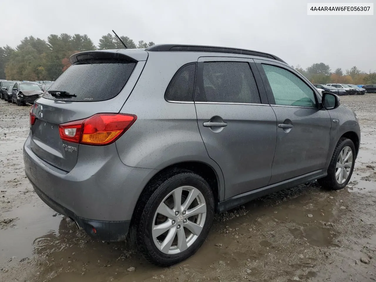 2015 Mitsubishi Outlander Sport Se VIN: 4A4AR4AW6FE056307 Lot: 75137654