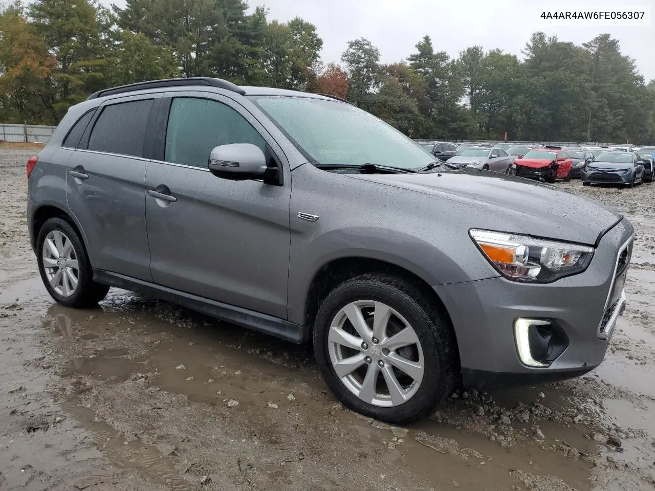 2015 Mitsubishi Outlander Sport Se VIN: 4A4AR4AW6FE056307 Lot: 75137654