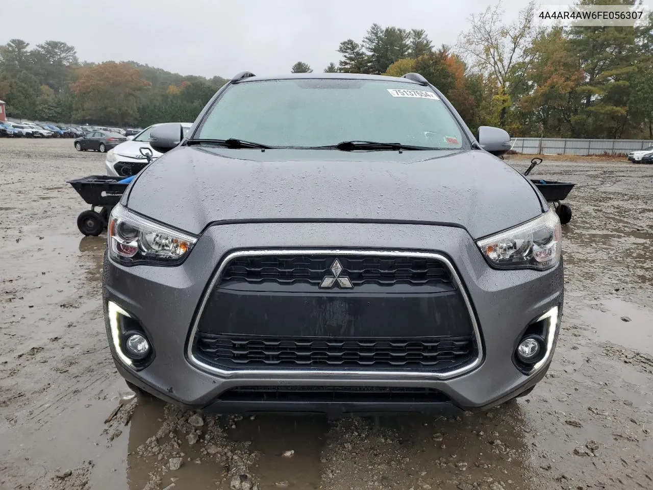 2015 Mitsubishi Outlander Sport Se VIN: 4A4AR4AW6FE056307 Lot: 75137654