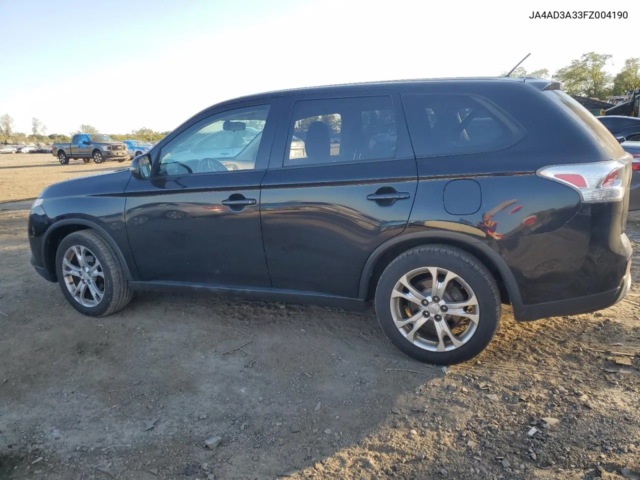 2015 Mitsubishi Outlander Se VIN: JA4AD3A33FZ004190 Lot: 75683914