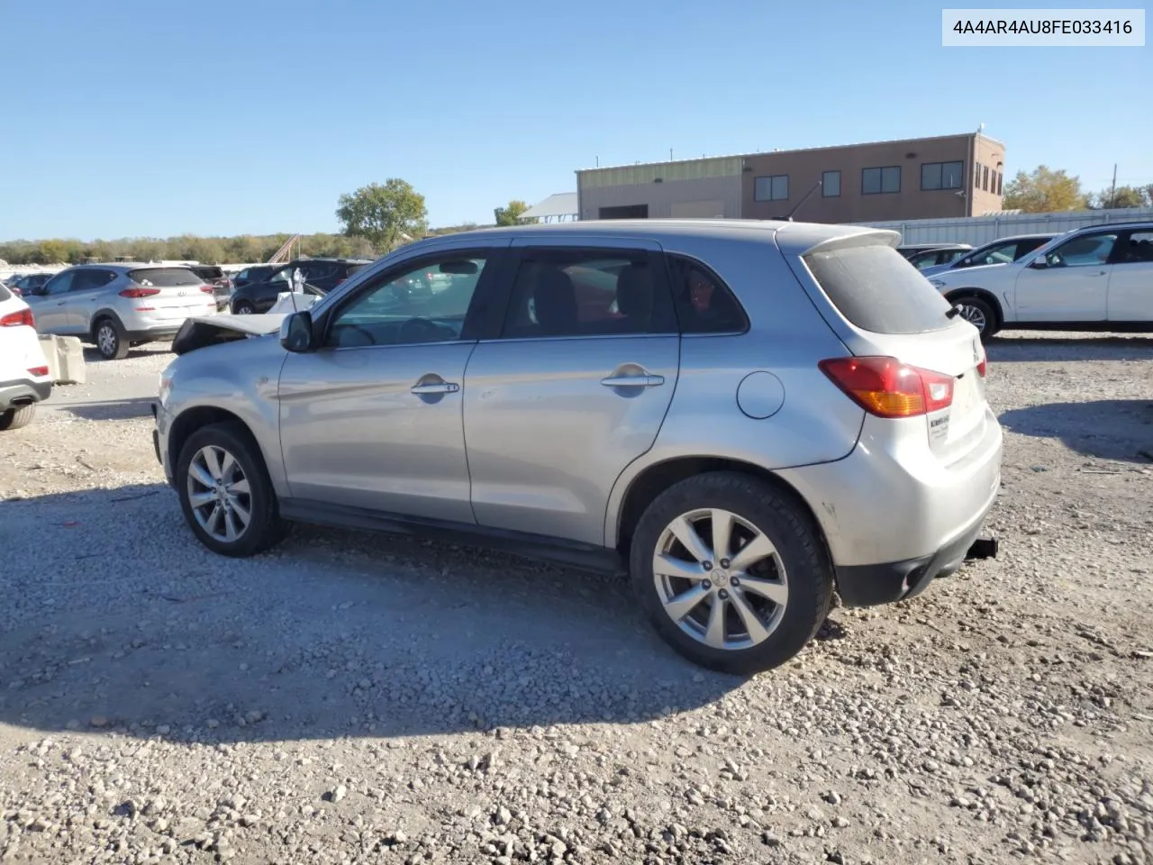 2015 Mitsubishi Outlander Sport Se VIN: 4A4AR4AU8FE033416 Lot: 76060034