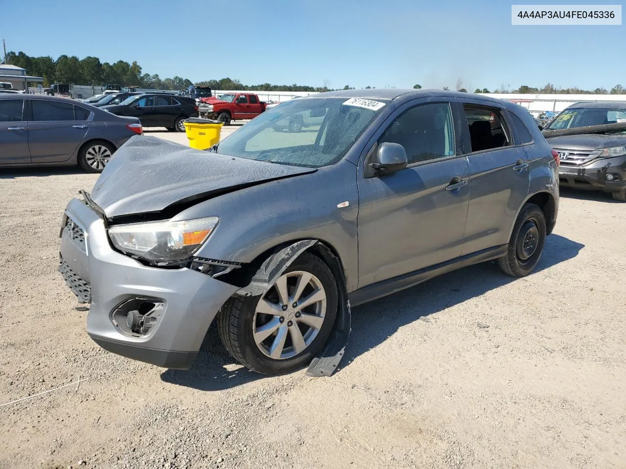 2015 Mitsubishi Outlander Sport Es VIN: 4A4AP3AU4FE045336 Lot: 76116304