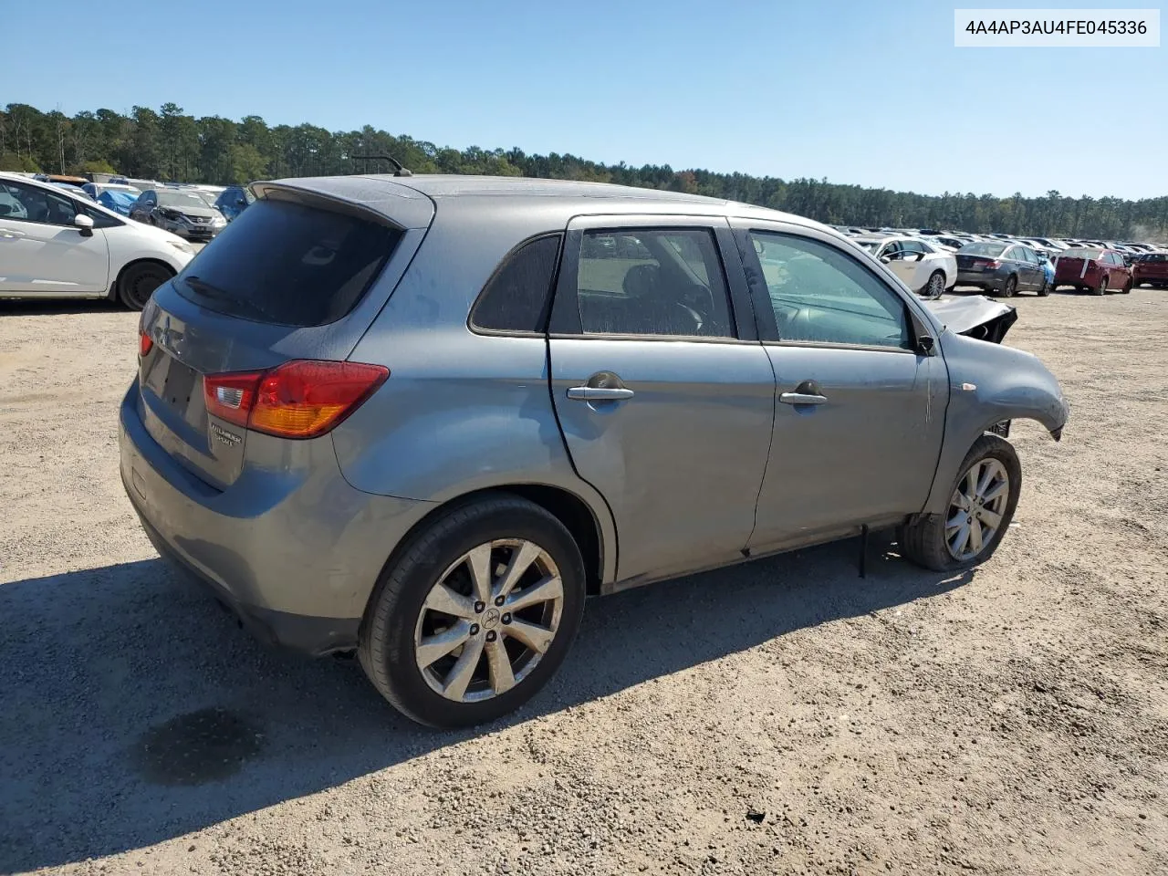 2015 Mitsubishi Outlander Sport Es VIN: 4A4AP3AU4FE045336 Lot: 76116304