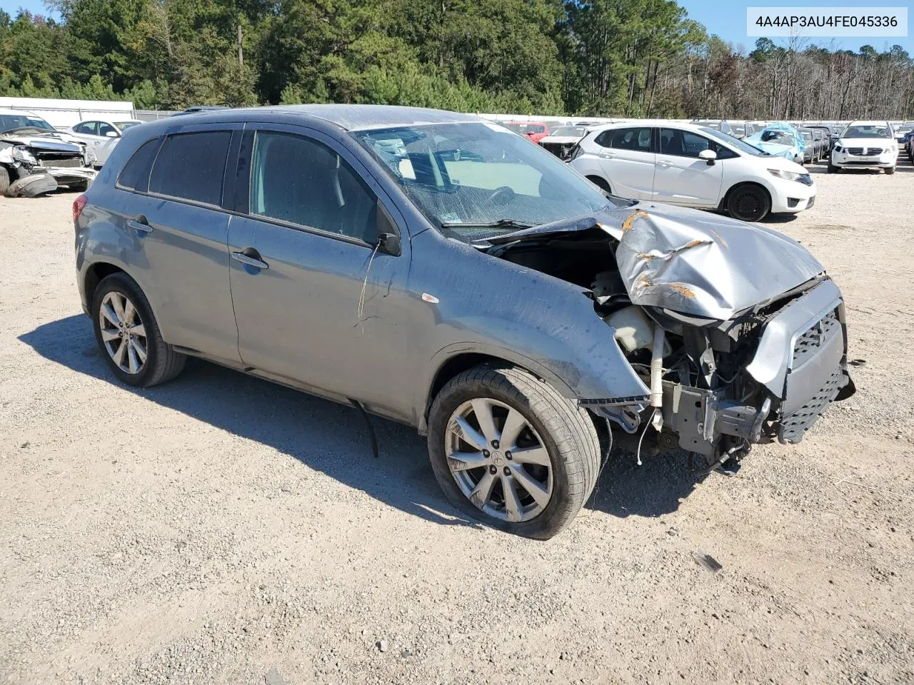 2015 Mitsubishi Outlander Sport Es VIN: 4A4AP3AU4FE045336 Lot: 76116304