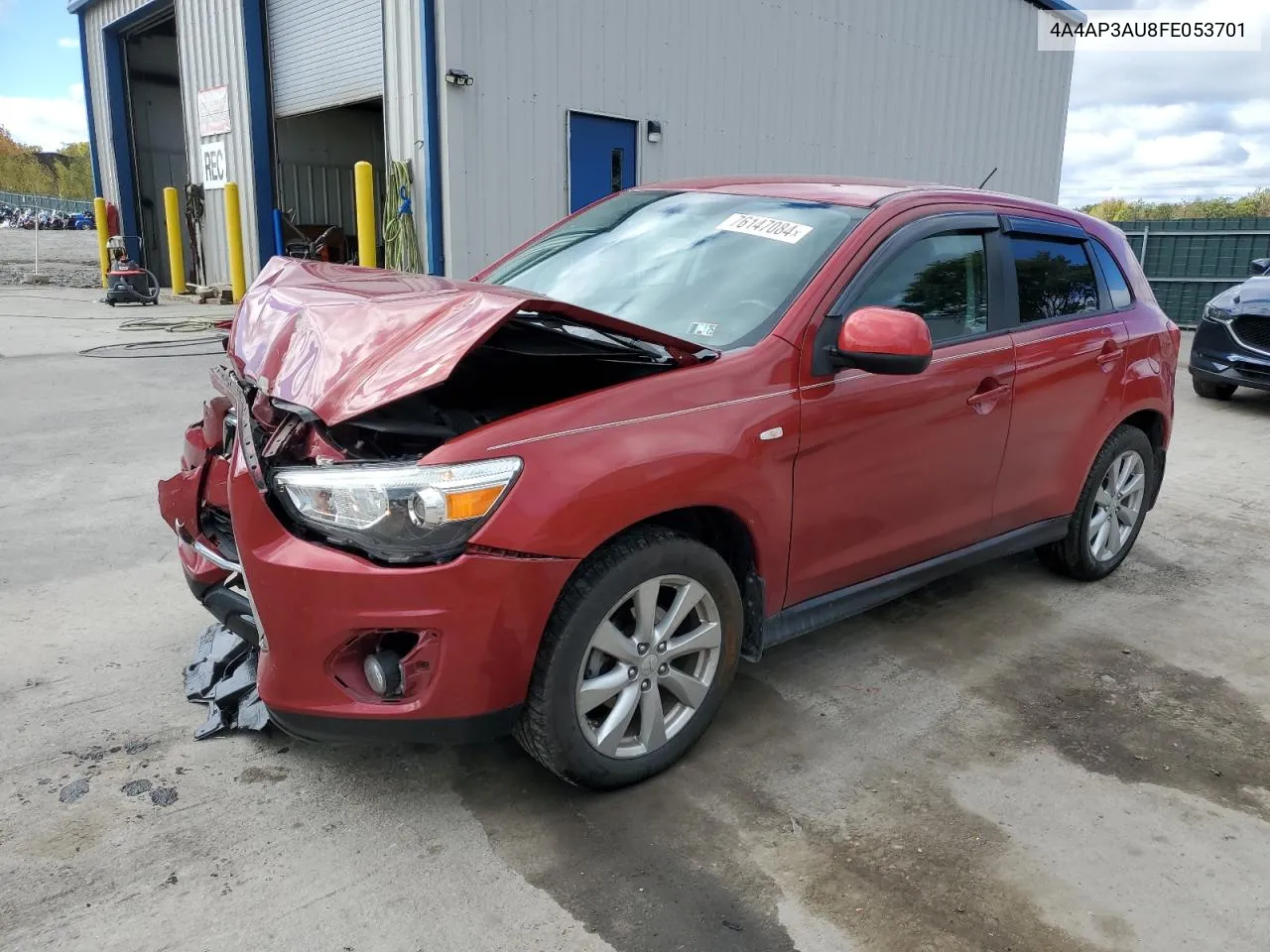 2015 Mitsubishi Outlander Sport Es VIN: 4A4AP3AU8FE053701 Lot: 76147084