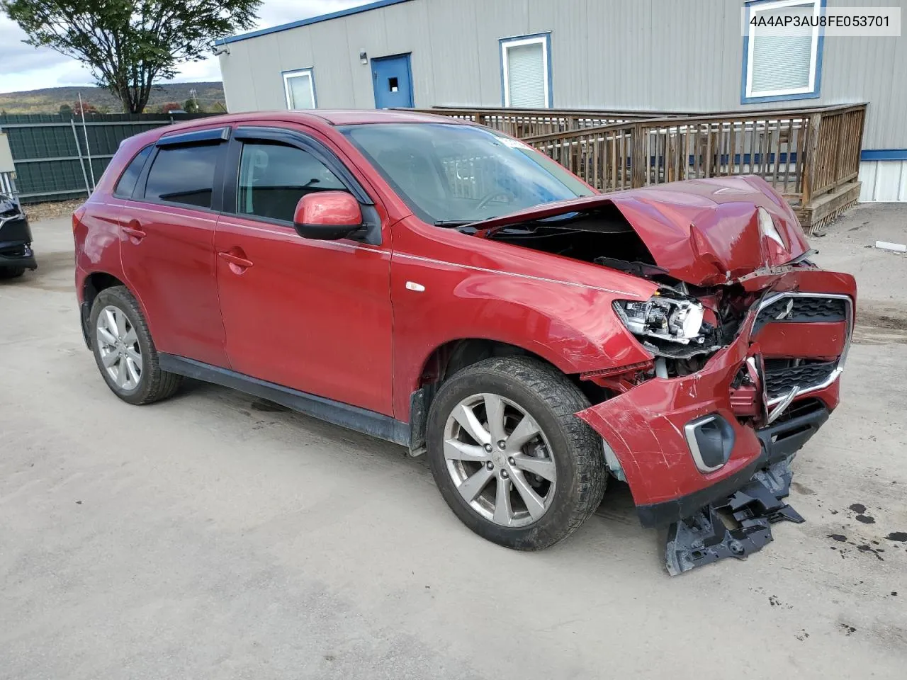 2015 Mitsubishi Outlander Sport Es VIN: 4A4AP3AU8FE053701 Lot: 76147084