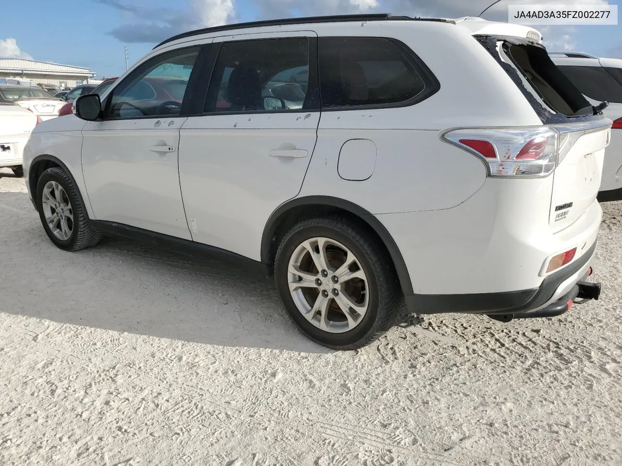 2015 Mitsubishi Outlander Se VIN: JA4AD3A35FZ002277 Lot: 76417554