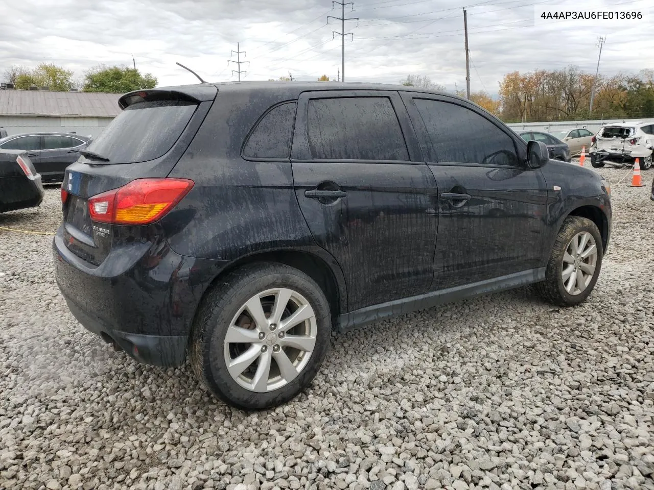 2015 Mitsubishi Outlander Sport Es VIN: 4A4AP3AU6FE013696 Lot: 76783454