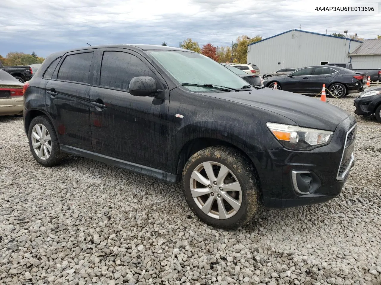 2015 Mitsubishi Outlander Sport Es VIN: 4A4AP3AU6FE013696 Lot: 76783454