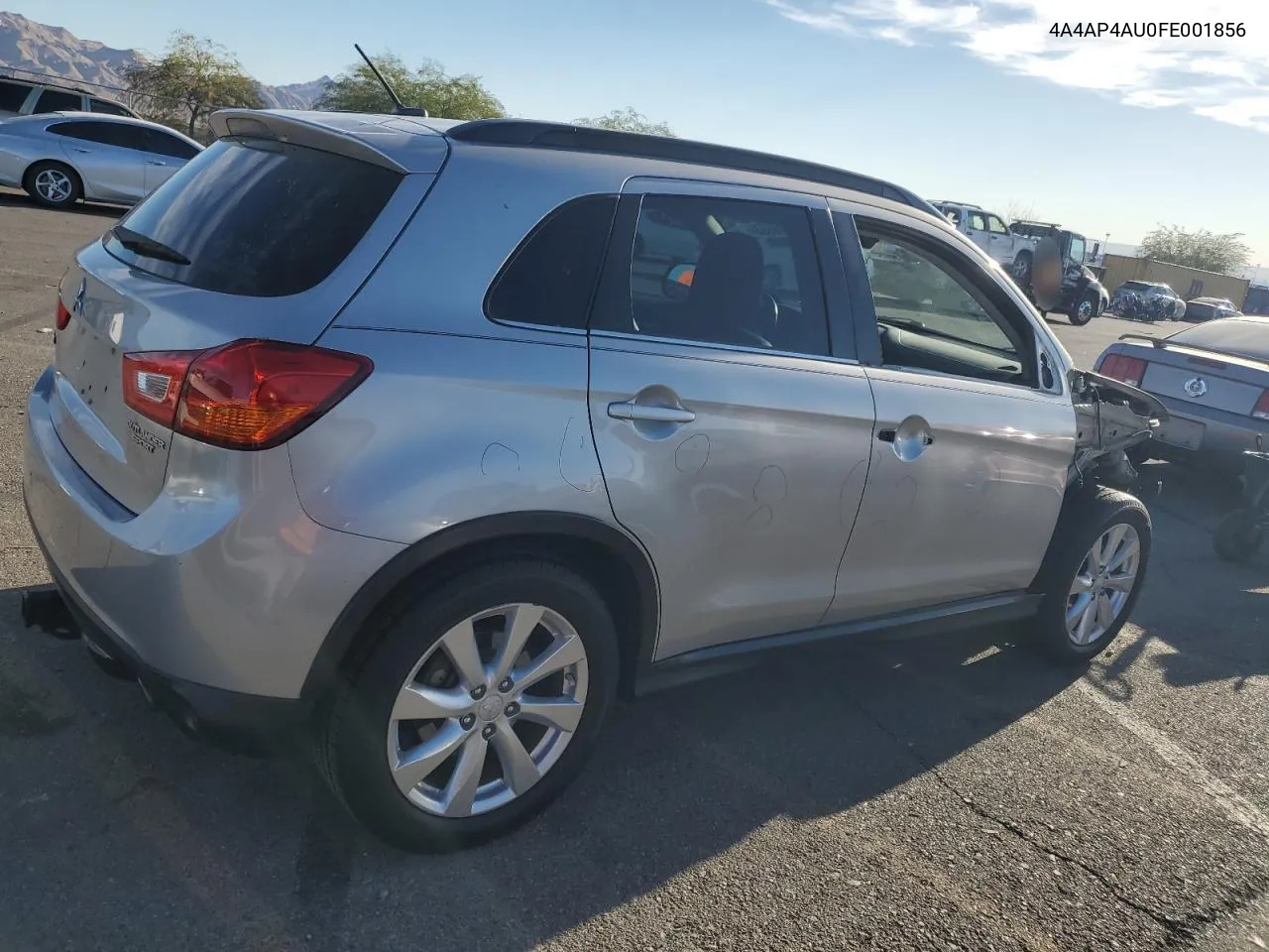 2015 Mitsubishi Outlander Sport Se VIN: 4A4AP4AU0FE001856 Lot: 76965534